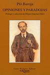 OPINIONES Y PARADOJAS | 9788483107126 | BAROJA, PÍO