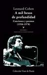 A MIL BESOS DE PROFUNDIDAD 1. CANCIONES Y POEMAS | 9788498958041 | COHEN, LEONARD