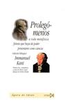 PROLEGÓMENOS A TODA METAFÍSICA FUTURA QUE HAYA DE PODER PRES | 9788470903342 | KANT, IMMANUEL