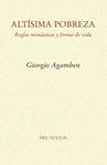 ALTÍSIMA POBREZA | 9788415894551 | AGAMBEN, GIORGIO