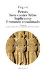 PERSAS. SIETE CONTRA TEBAS... | 9788446018087 | ESQUILO
