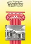 LENGUAJE CLASICO DE LA ARQUITECTURA, EL | 9788425216442 | SUMMERSON, JOHN