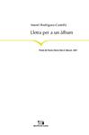 LLETRA PER A UN ALBUM | 9788497792745 | RODRÍGUEZ-CASTELLÓ, MANEL