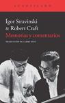 MEMORIAS Y COMENTARIOS | 9788415689669 | STRAVINSKY, ÍGOR; CRAFT, ROBERT