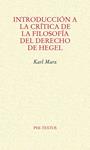 INTRODUCCIÓN A LA CRÍTICA DE FILOSOFÍA DEL DERECHO DE HEGEL | 9788415576815 | MARX, KARL