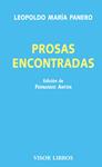 PROSAS ENCONTRADAS | 9788498956948 | PANERO, LEOPOLDO MARIA