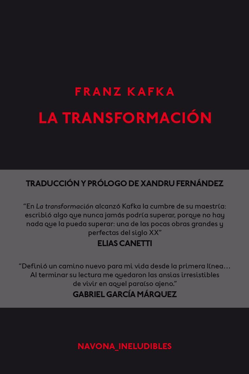 LA TRANSFORMACIÓN | 9788417181048 | KAFKA, FRANZ