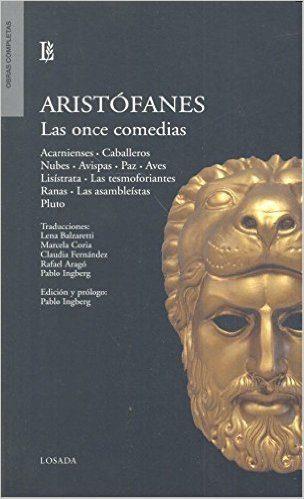LAS ONCE COMEDIAS | 9789500354035 | ARISTÓFANES