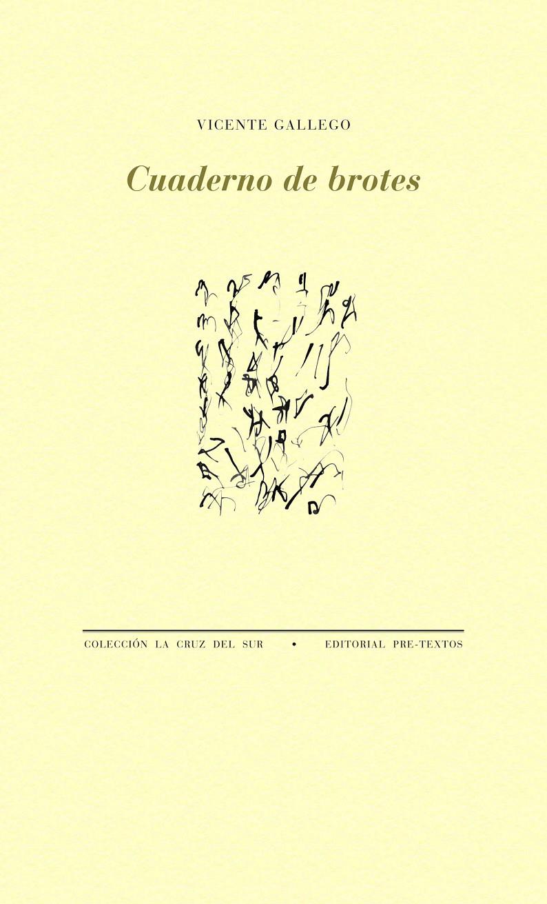 CUADERNO DE BROTES | 9788415894391 | GALLEGO, VICENTE
