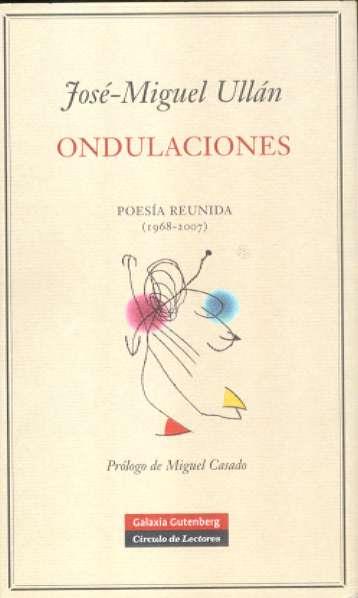 ONDULACIONES. POESÍA REUNIDA (1968-2007) | 9788481096972 | ULLÁN, JOSÉ MIGUEL