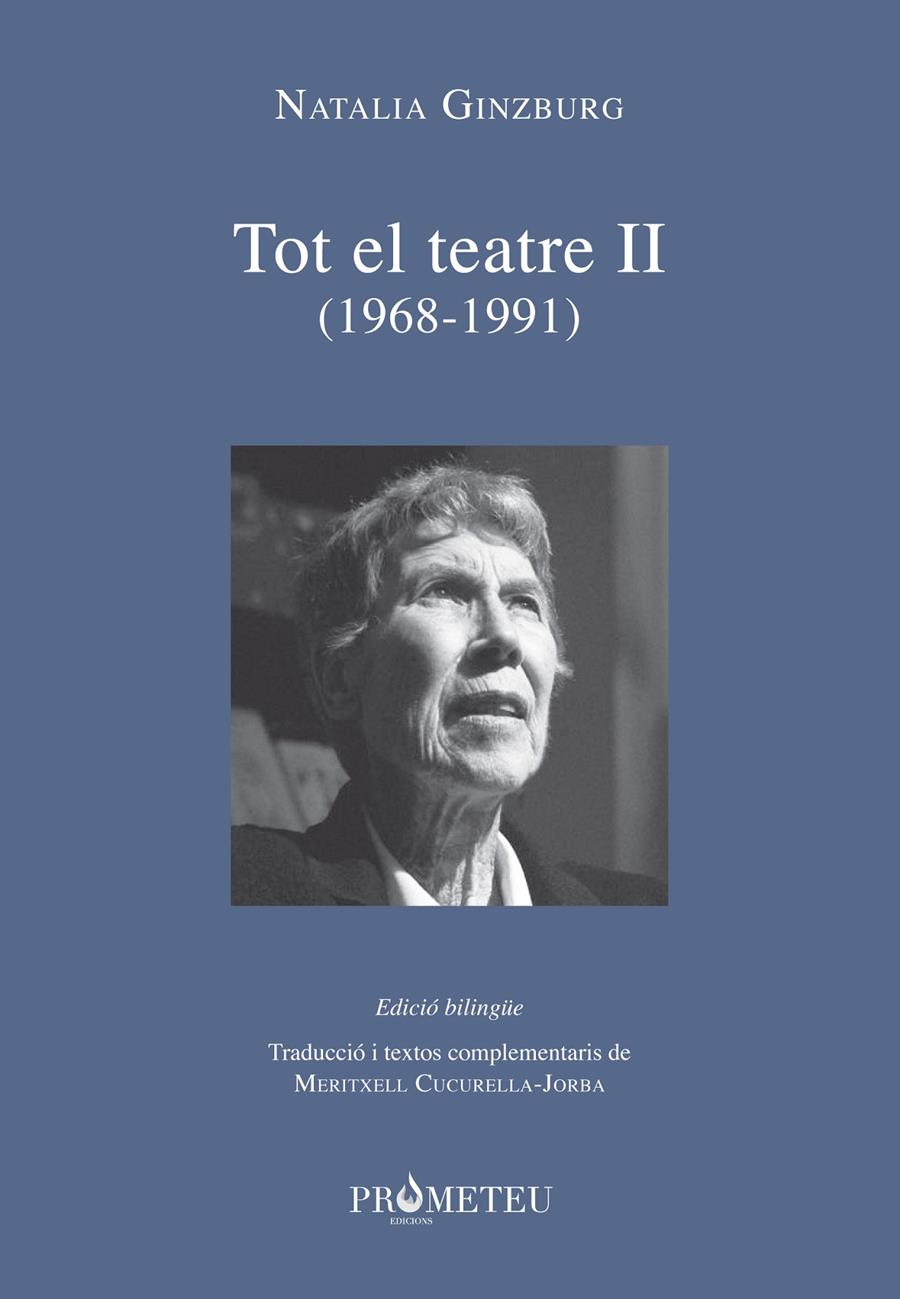 TOT EL TEATRE II (1968-1991) GINZBURG | 9788417756543 | GINZBURG, NATALIA