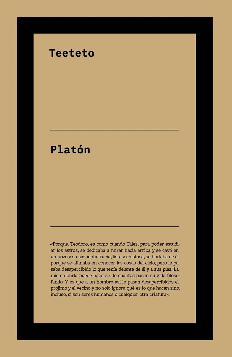 TEETETO | 9791388115448 | PLATÓN