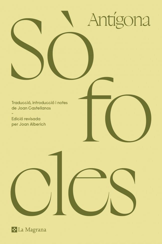 ANTÍGONA | 9788419013767 | SÒFOCLES