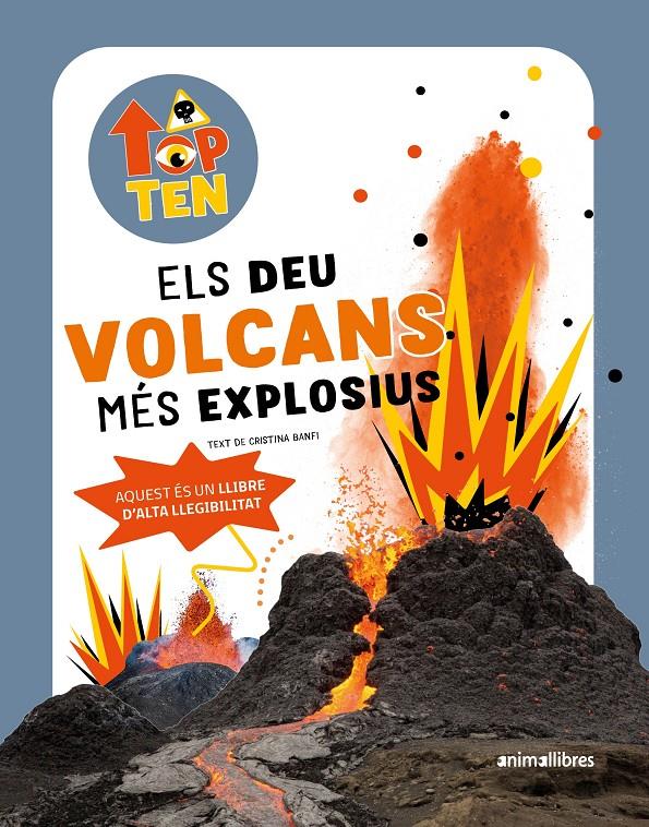 TOP TEN ELS DEU VOLCANS MÉS EXPLOSIUS | 9788419659545 |  BANFI,CRISTINA
