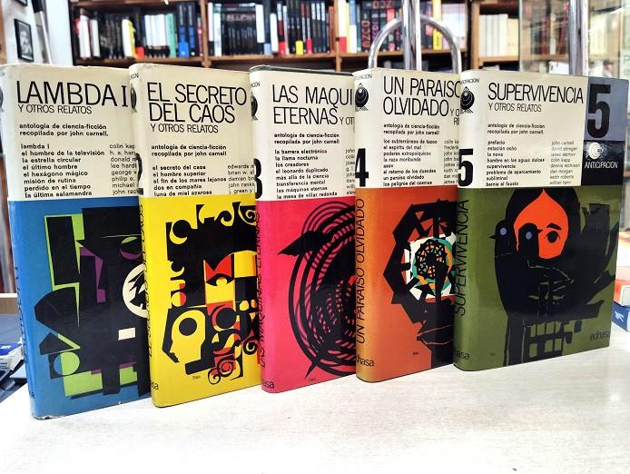 ANTOLOGÍA DE CIENCIA-FICCIÓN. 5 TOMOS | 016691SM | CARNELL, JOHN