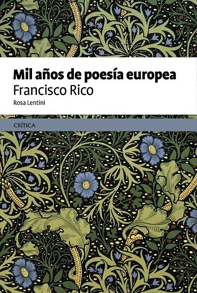 MIL AÑOS DE POESÍA EUROPEA | 9788498927313 | RICO, FRANCISCO (ED.)