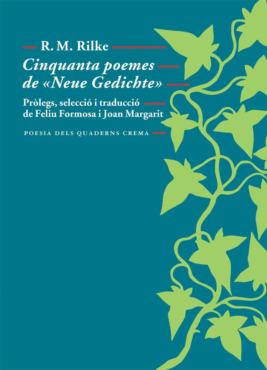 CINQUANTA POEMES DE "NEUE GEDICHTE" | 9788477275046 | RILKE, RAINER MARIA