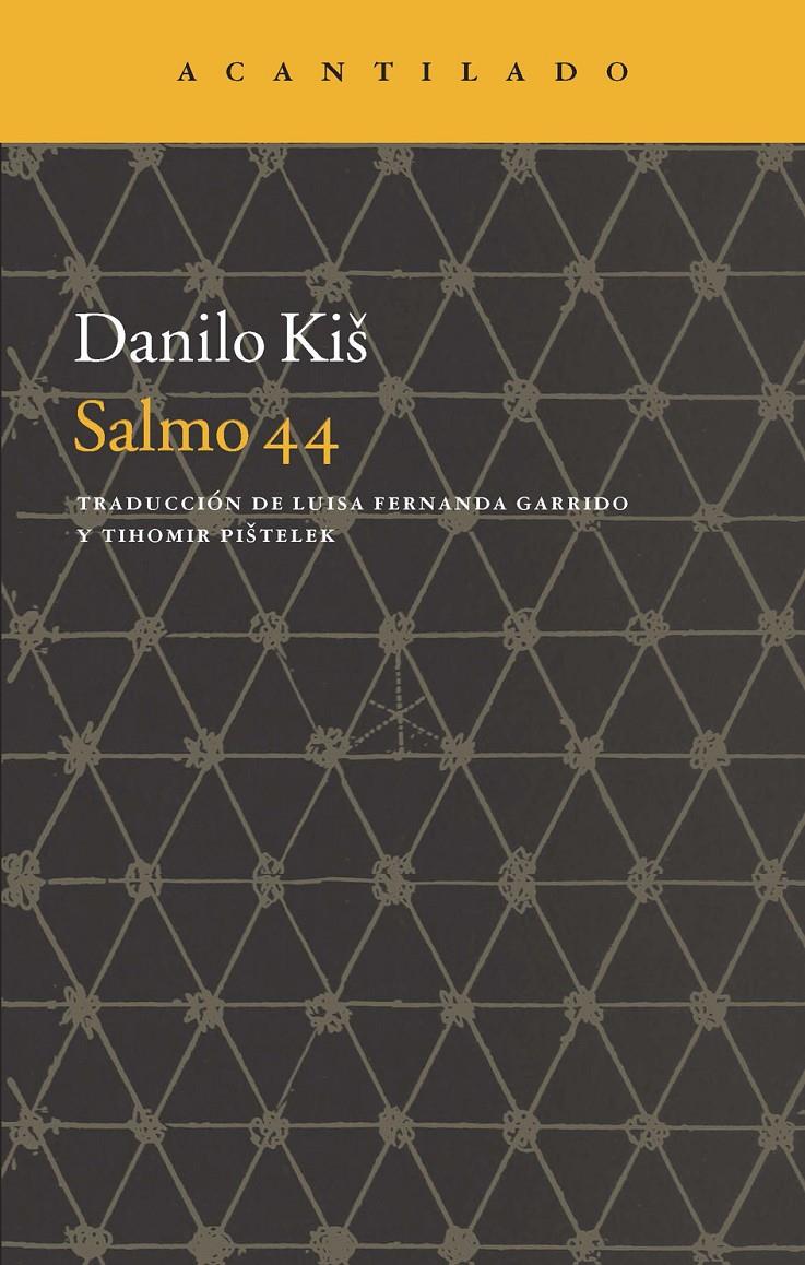 SALMO 44 | 9788416011292TA | KIS, DANILO
