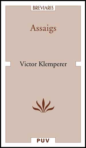 ASSAIGS (KLEMPERER) | 9788437071329 | KLEMPERER, VICTOR