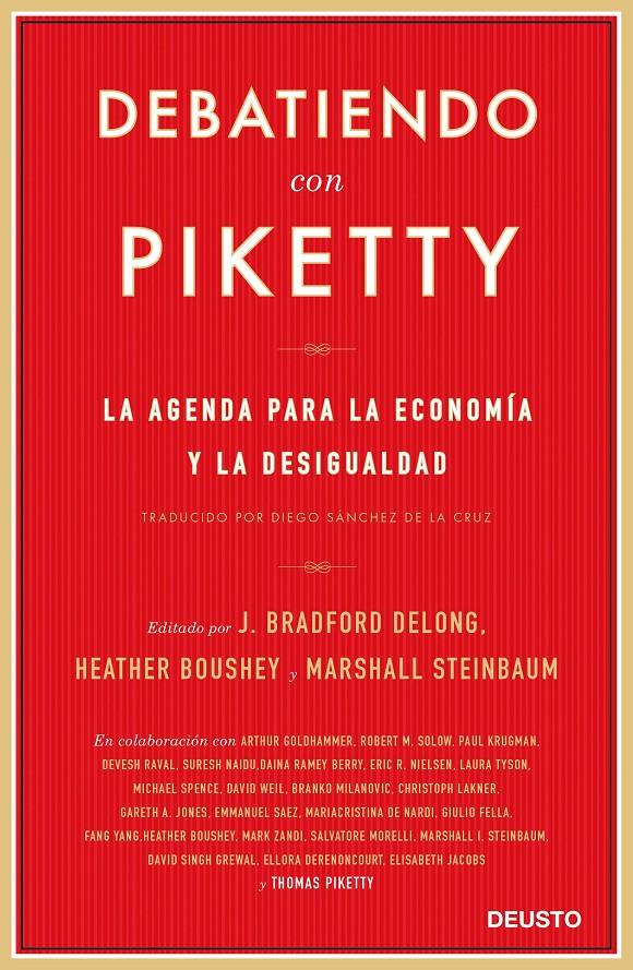 DEBATIENDO CON PIKETTY | 9788423427444 | BOUSHEY, HEATHER / DELONG, J. BRADFORD / STEINBAUM, MARSHALL