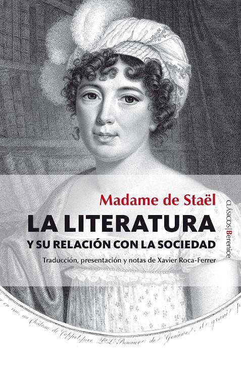LITERATURA Y SU RELACIÓN CON LA SOCIEDAD, LA | 9788415441908 | STAEL, MADAME DE
