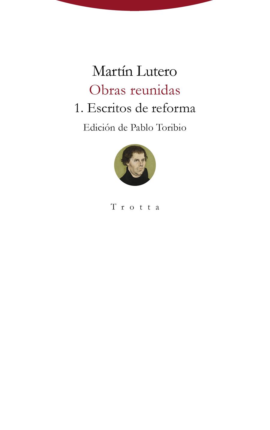 OBRAS REUNIDAS | 9788498797152 | LUTERO, MARTÍN