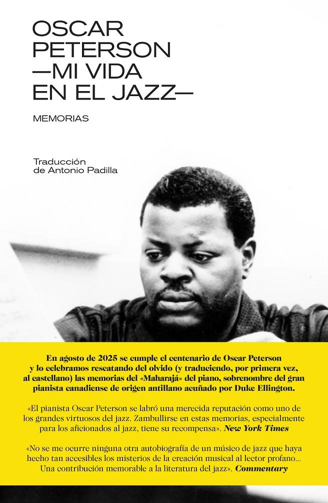 OSCAR PETERSON: MI VIDA EN EL JAZZ | 9788418404696 | PETERSON, OSCAR