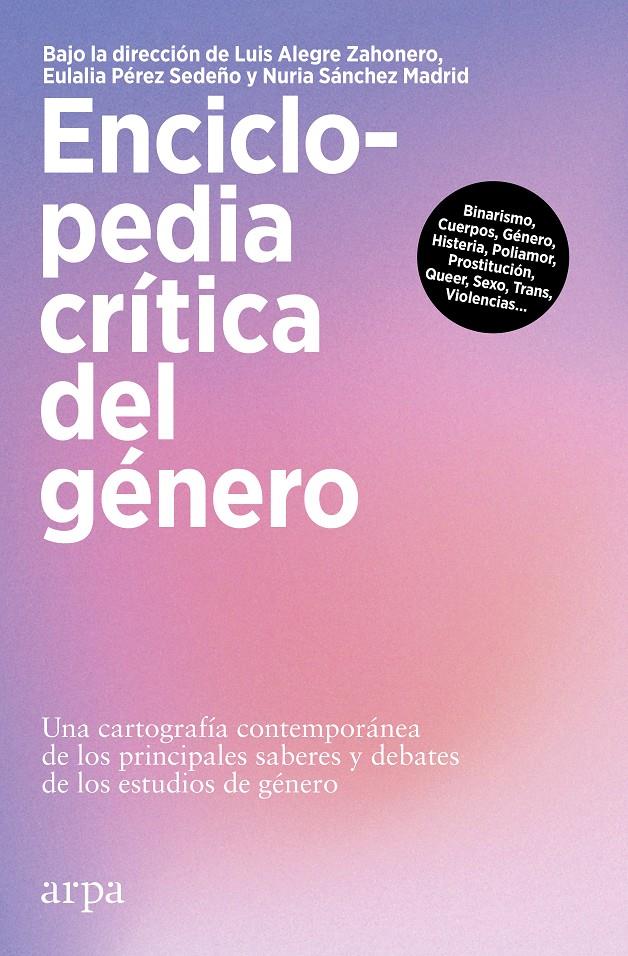 ENCICLOPEDIA CRÍTICA DEL GÉNERO | 9788419558268 | AAVV