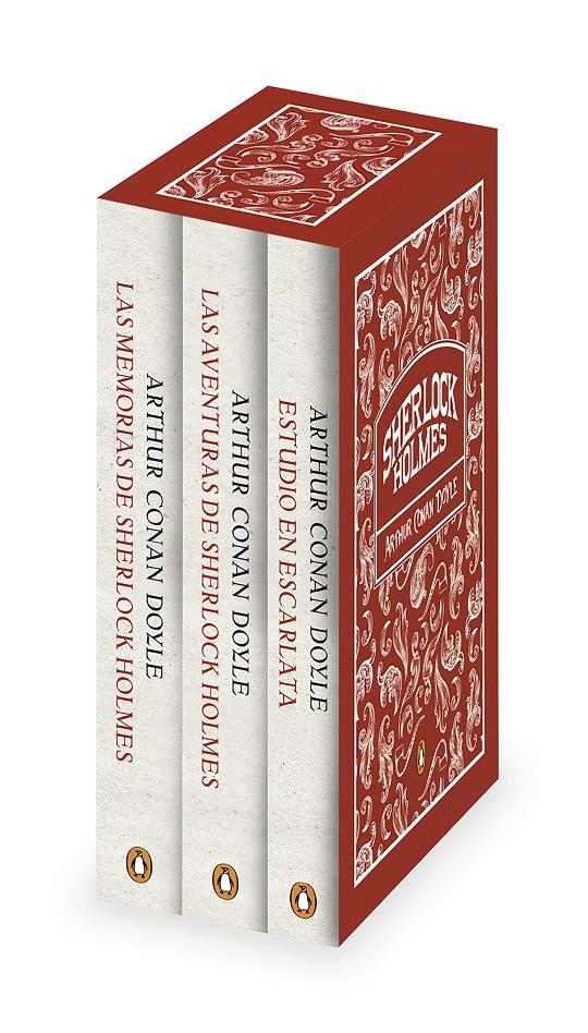 SHERLOCK HOLMES PACK (ESTUDIO EN ESCARLATA / AVENTURAS SHERLOCK / MEMORIAS SHERLOCK) | 9788491055143 | DOYLE, SIR ARTHUR CONAN