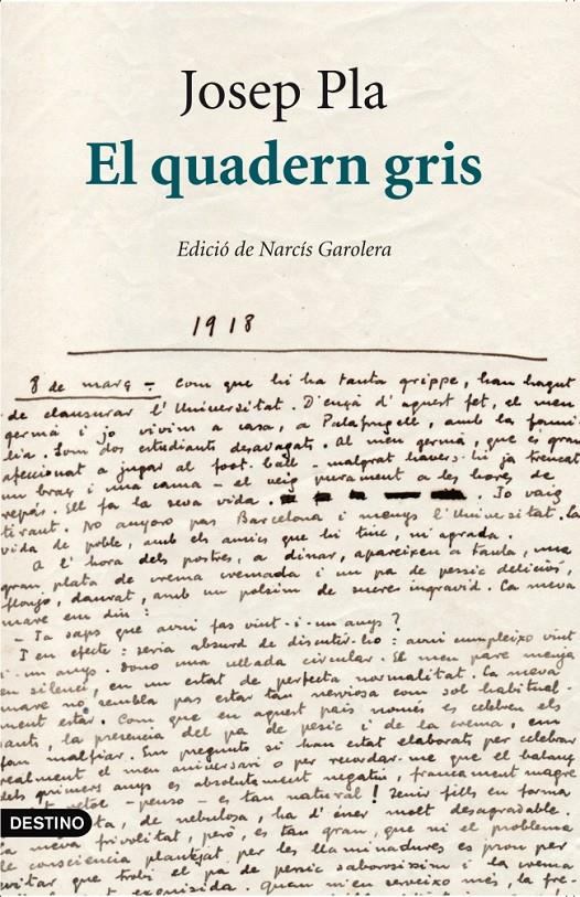 QUADERN GRIS, EL | 9788497101394 | PLA, JOSEP