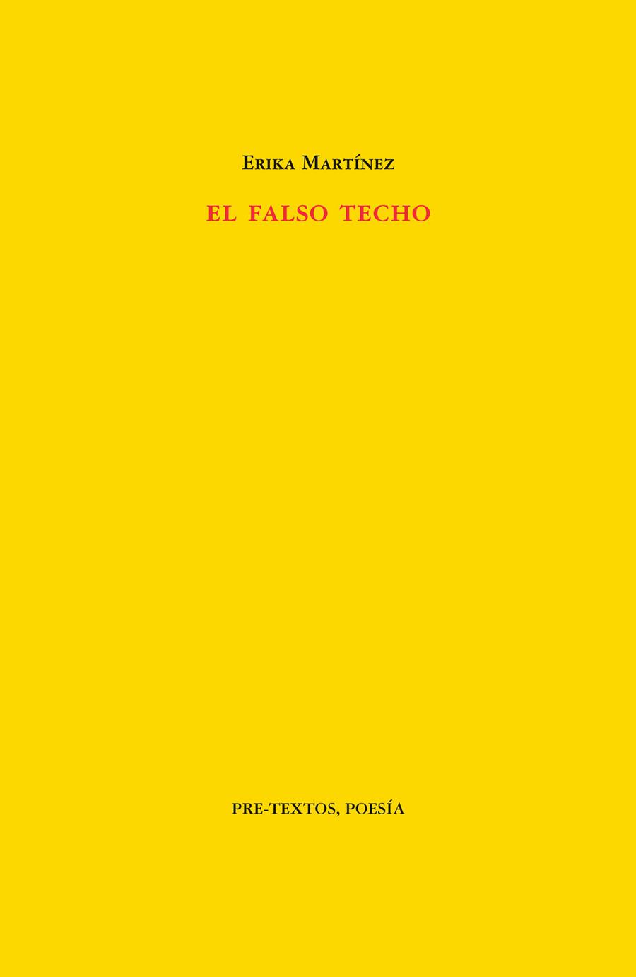 FALSO TECHO, EL | 9788415576716 | MARTÍNEZ, ERIKA