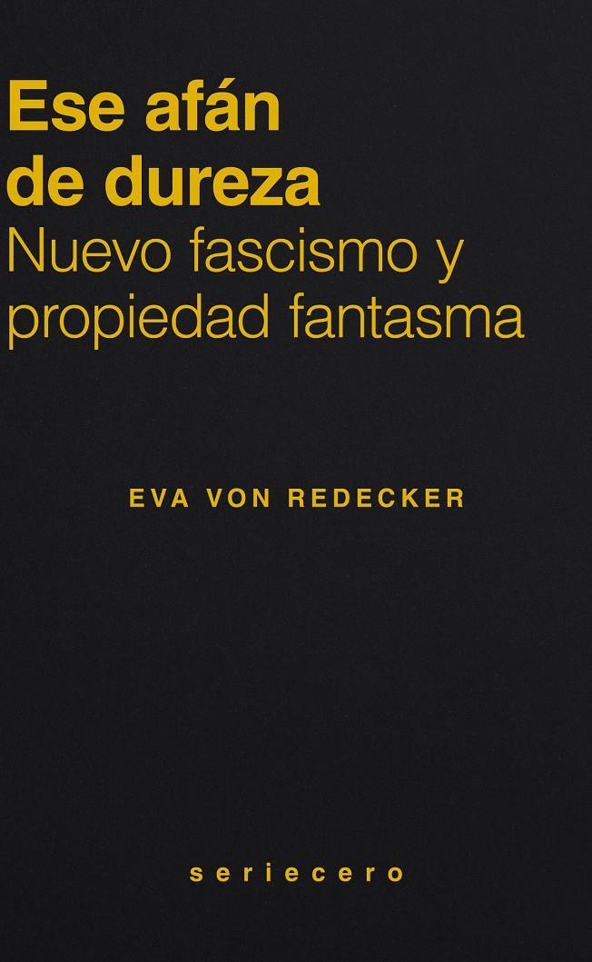 ESE AFÁN DE DUREZA | 9791399152197 | REDECKER, EVA VON