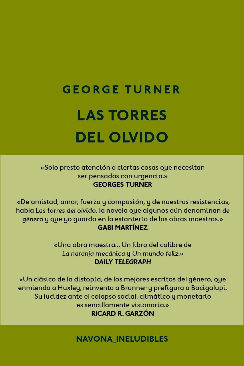 LAS TORRES DEL OLVIDO | 9788417181499 | TURNER, GEORGE