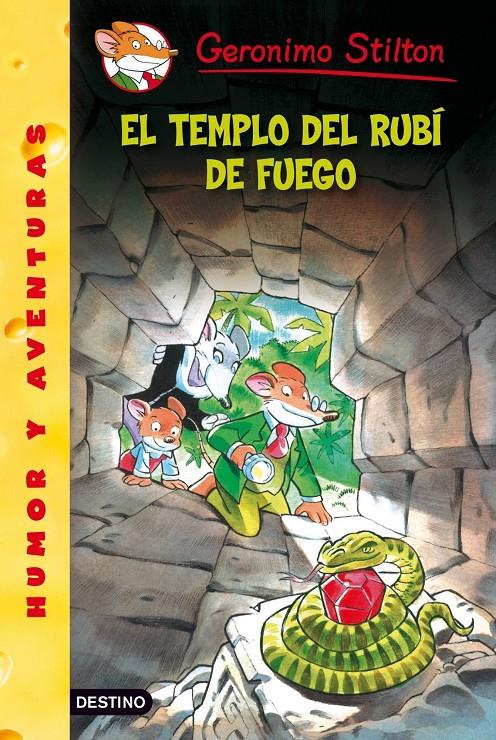 TEMPLO DEL RUBÍ DE FUEGO | 9788408007982 | STILTON, GERONIMO