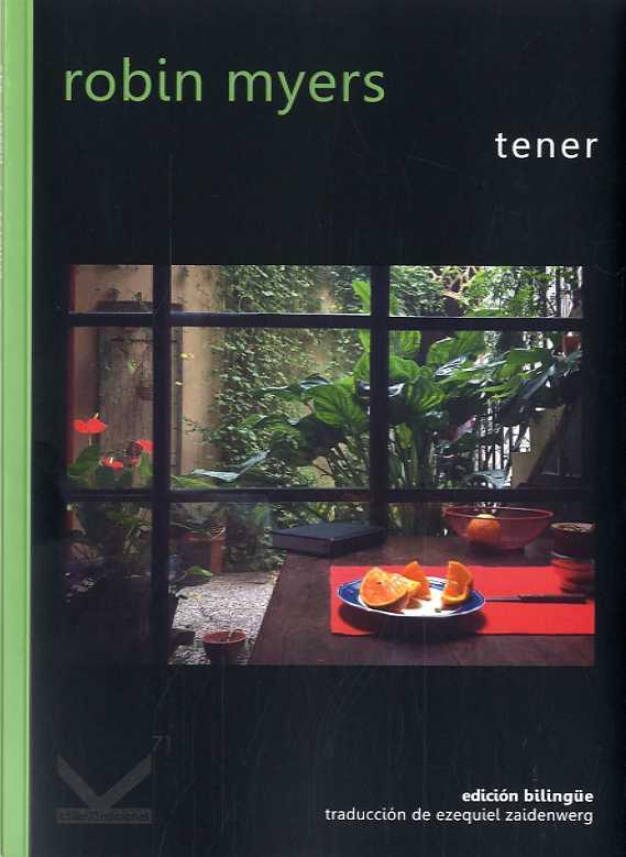 TENER | 9788494961021 | MYERS, ROBIN