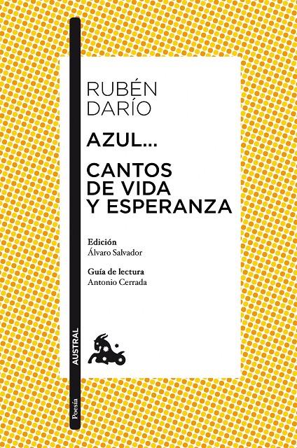 AZUL... CANTOS DE VIDA Y ESPERANZA | 9788467039016 | DARÍO, RUBÉN