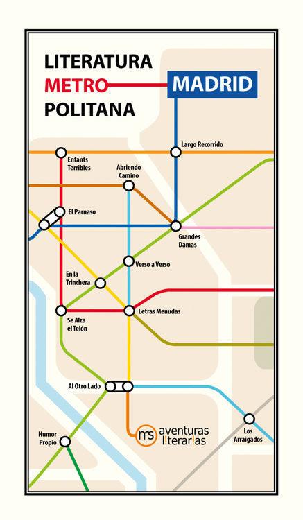 LITERATURA METROPOLITANA MADRID | 9788494539206 | AVENTURAS LITERARIAS