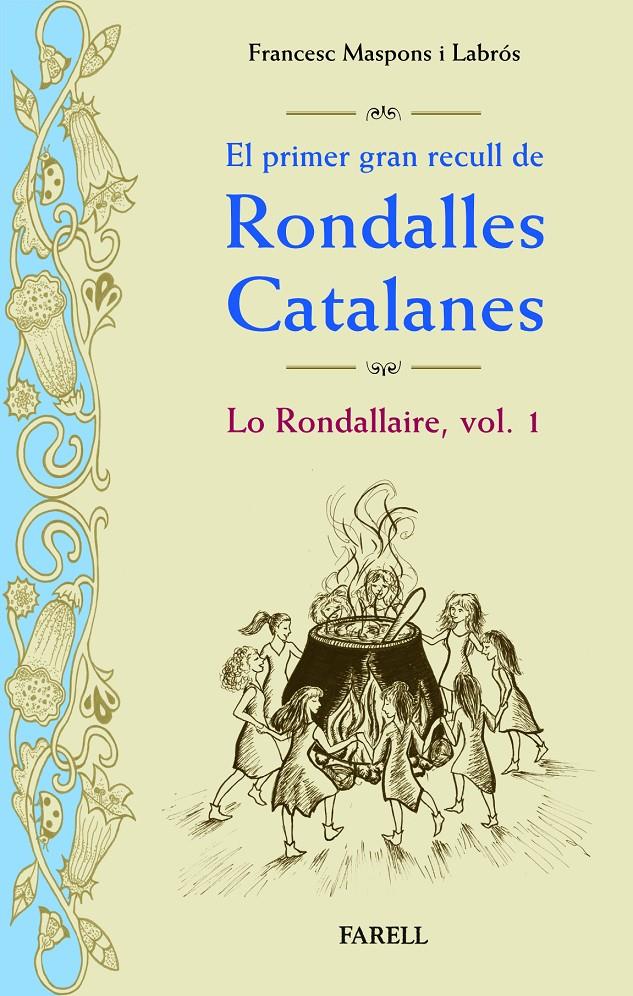 EL PRIMER GRAN RECULL DE RONDALLES CATALANES | 9788410211070 | FRANCESC MASPONS LABRÓS