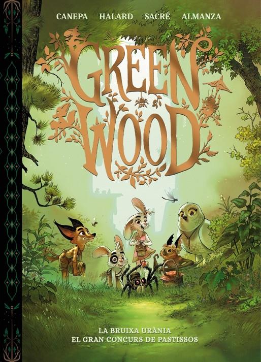 GREENWOOD. BRUIXA URANIA. EL GRAN CONCURS DE PASTISSOS(CAT) | 9788448870416 | CANEPA, BARBARA -  HALARD, ANAÏS - SACRÉ ,  FLORENT-  RIGANO, GIOVANNI
