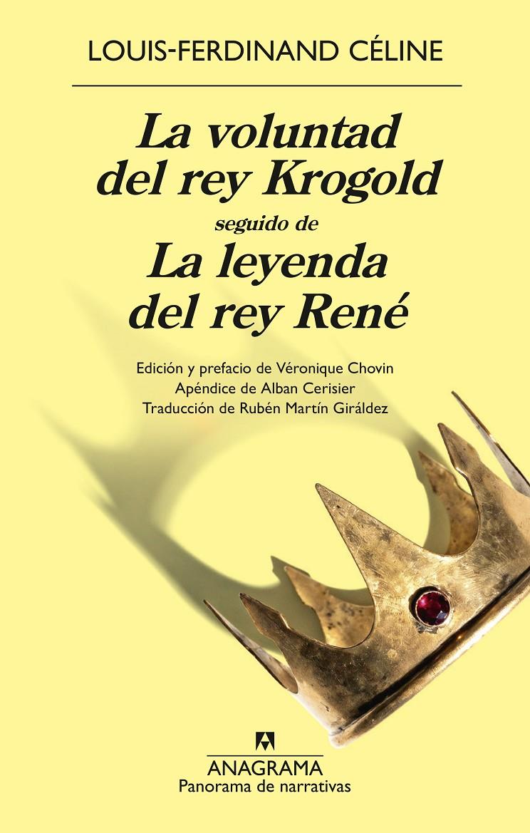 LA VOLUNTAD DEL REY KROGOLD SEGUIDO DE LA LEYENDA DEL REY RENÉ | 9788433950888 | CÉLINE, LOUIS-FERDINAND