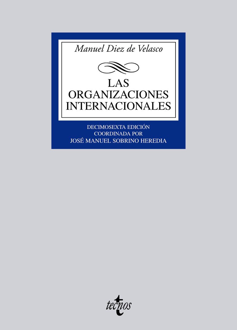 ORGANIZACIONES INTERNACIONALES, LAS | 9788430951383 | DÍEZ DE VELASCO, MANUEL