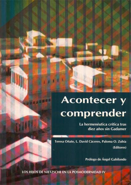 ACONTECER Y COMPRENDER | 9788490311578 | OÑATE ZUBÍA [ET AL.], TERESA