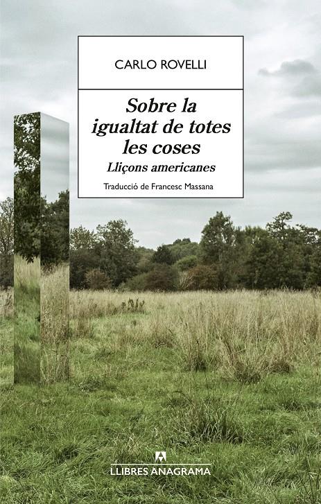 SOBRE LA IGUALTAT DE TOTES LES COSES | 9788433951021 | ROVELLI, CARLO