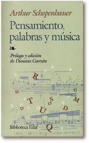 PENSAMIENTO, PALABRAS Y MÚSICA | 9788441404205 | SHOPENHAUER, ARTHUR