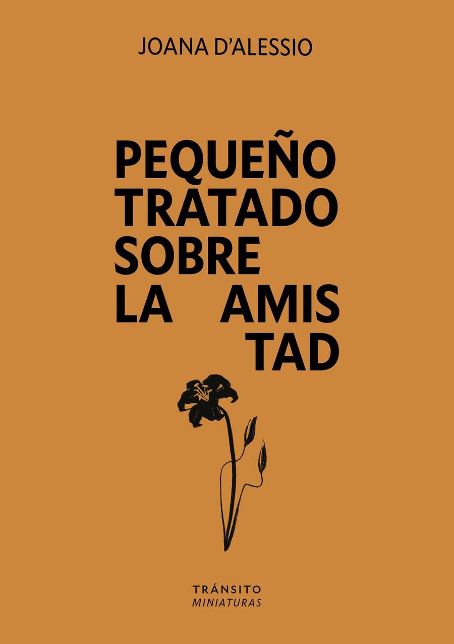 PEQUEÑO TRATADO SOBRE LA AMISTAD | 9791399017144 | ALESSIO, JOANA D'