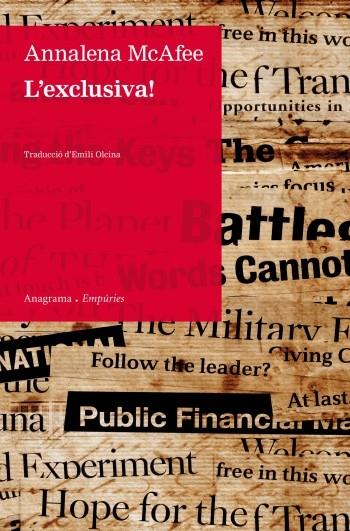 L'EXCLUSIVA | 9788497878012TA | MCAFEE, ANNALENA