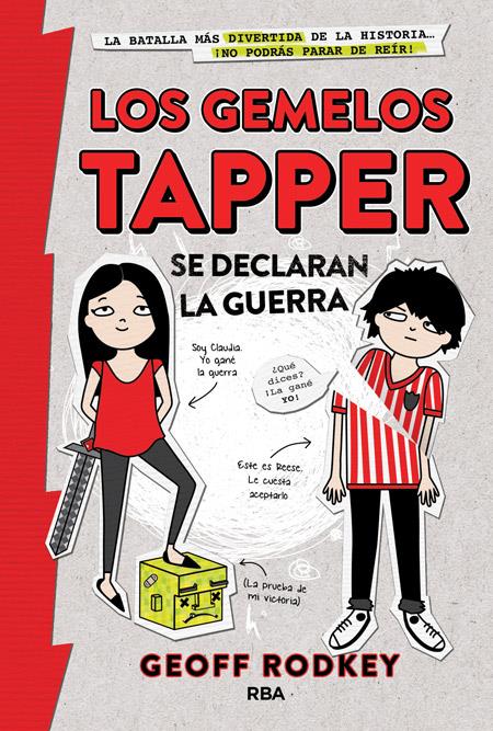 GEMELOS TAPPER SE DECLARAN LA GUERRA | 9788427208698 | RODKEY , GEOFF