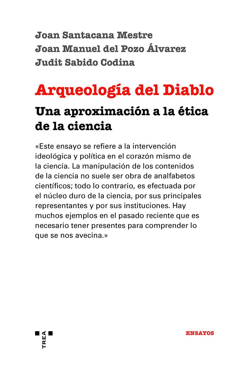 ARQUEOLOGÍA DEL DIABLO | 9788417987800 | SANTACANA MESTRE, JOAN / DEL POZO ÁLVAREZ, JOAN MANUEL / SABIDO CODINA, JUDIT