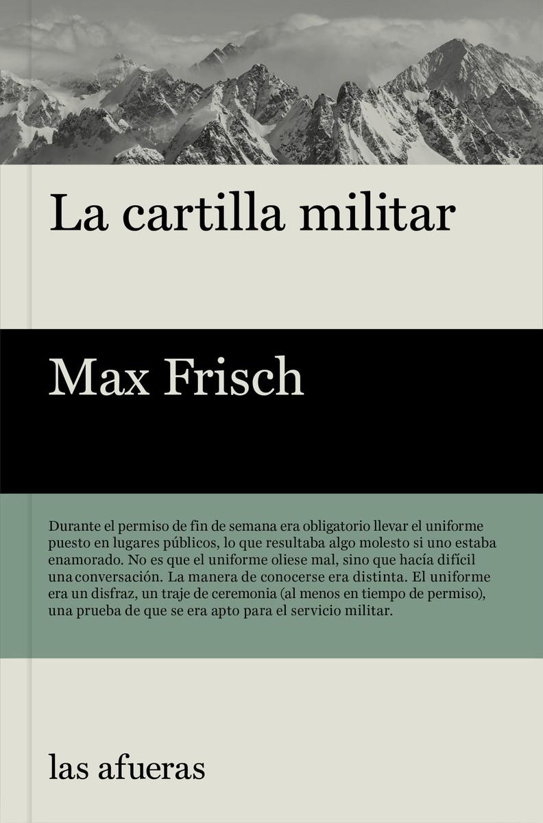 LA CARTILLA MILITAR | 9788494983726 | FRISCH, MAX