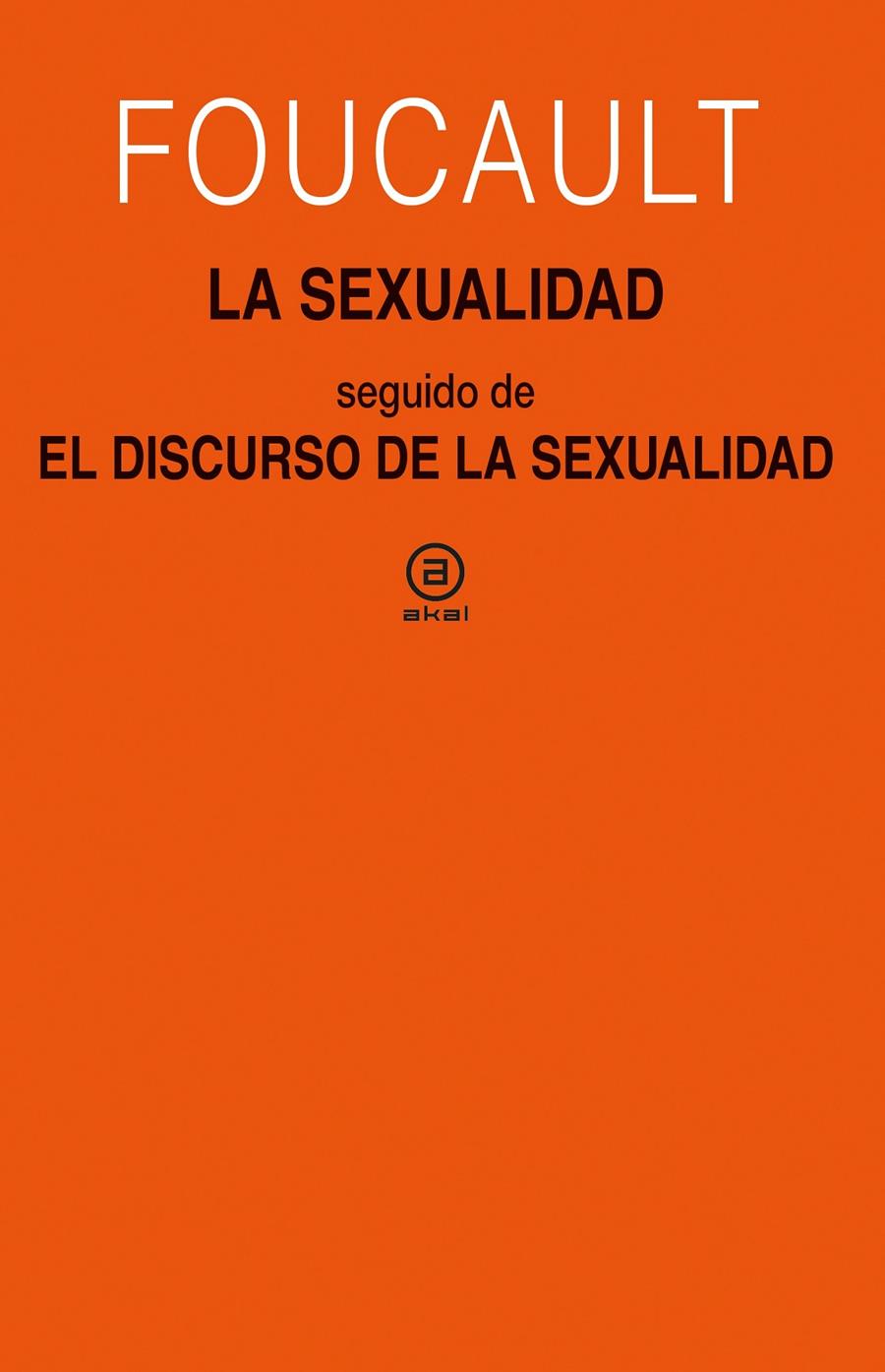 LA SEXUALIDAD | 9788446050353 | FOUCAULT, MICHEL